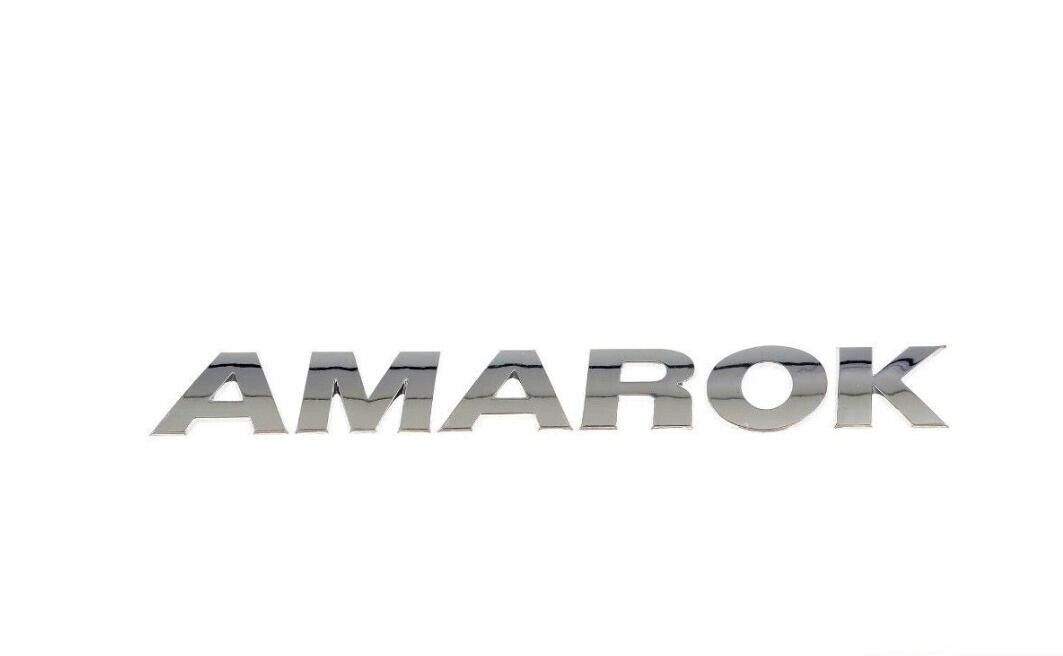 Emblem Vw Amarok VW Amarok emblem Bakluke Chrome Edition - detaljer
