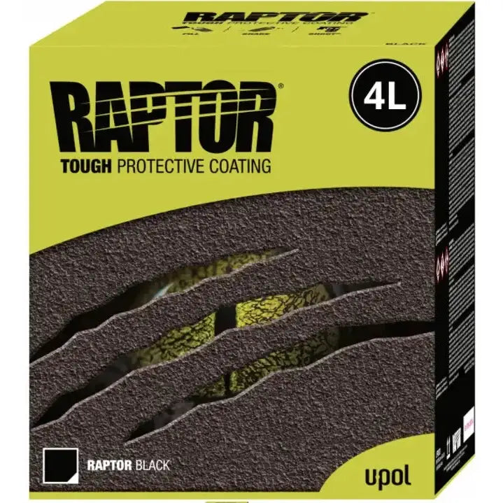 Bedliner Raptor Black - 4 Bottle Kit