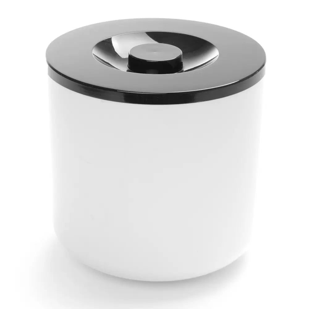 Beholder for Is på Is Hvit med Svart Lokk 10 l