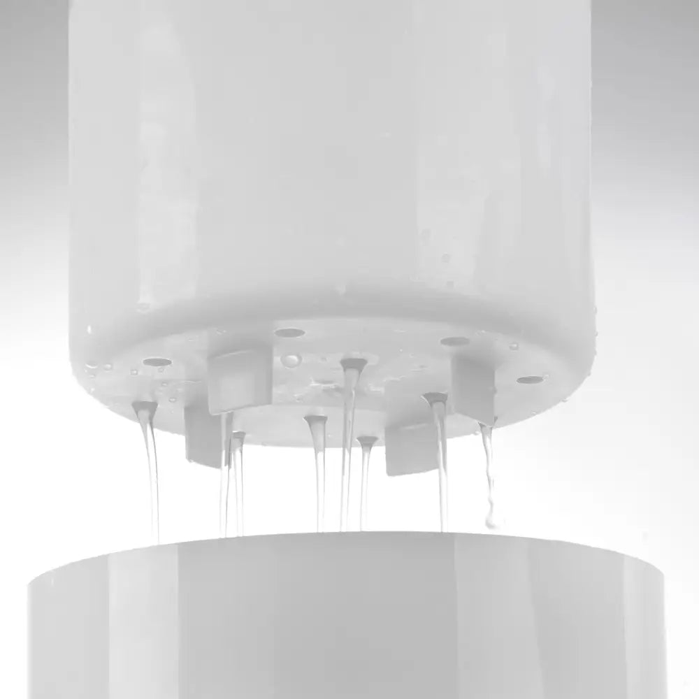 Beholder for Is på Is Hvit med Svart Lokk 10 l