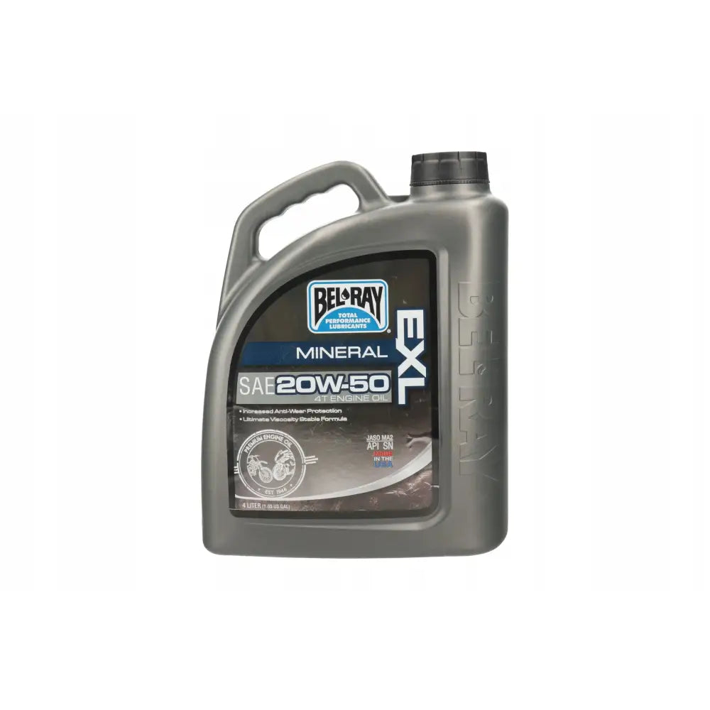 Bel Ray Exl 4t Motorolje Mineral 20w50 4l