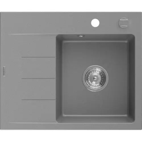Ben Kjøkkenvask 1 Kum Høyre 600x500 Mm Grå - 6523605000-71