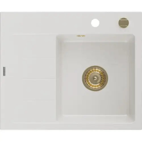 Ben Kjøkkenvask 1 Kum Høyre 600x500 Mm Hvit - 6523605000-20-g