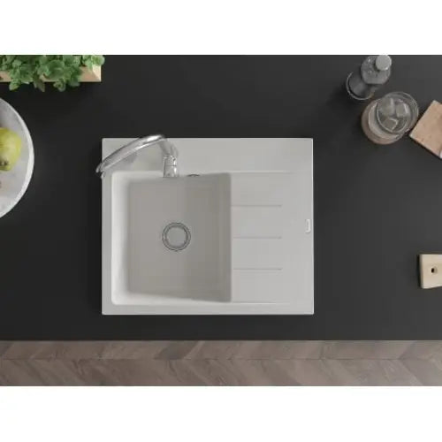 Ben Kjøkkenvask 1 Kum Venstre 600x500 Mm Hvit - 6522605000-20