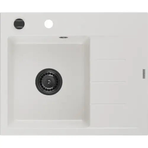 Ben Kjøkkenvask 1 Kum Venstre 600x500 Mm Hvit 6522605000-20-b