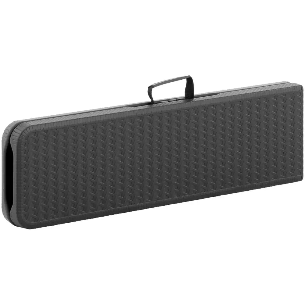 Benk Catering Svart Utendørs Sammenleggbar Opptil 300 Kg 183 x 30 x 43 Cm