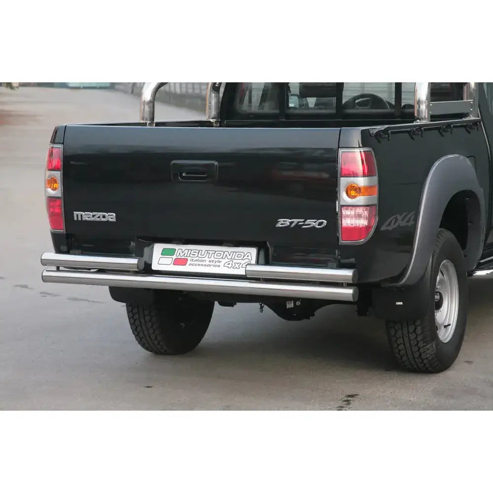 Beskyttelse Rør Bakre Dobbelt Inox Mazda Bt50 2007-2012 Freestyle Version