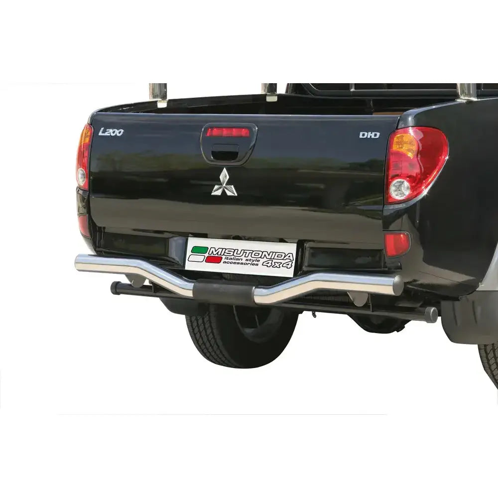 Beskyttelse Rør Bakre Inox Mitsubishi L200 2006-2009 Double Cab