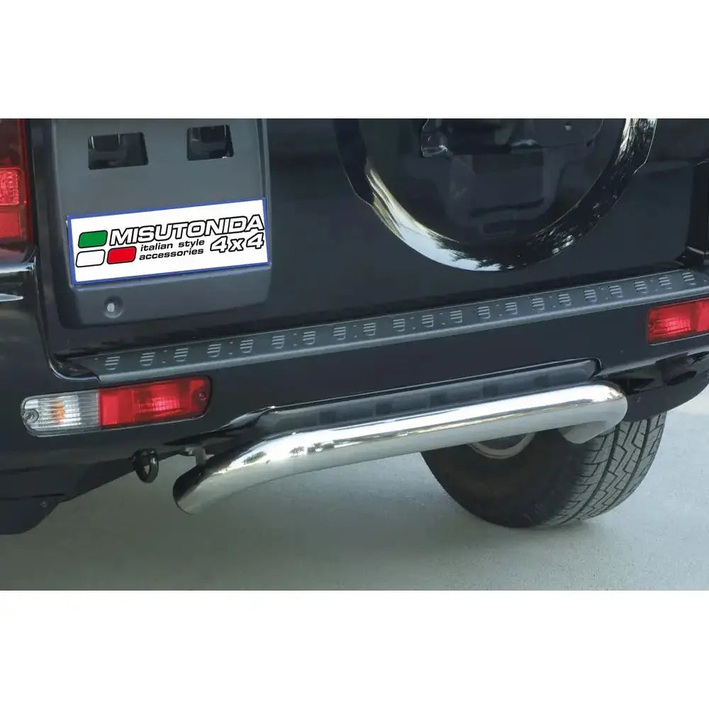Beskyttelse Rør Bakre Inox Mitsubishi Pajero 00-06
