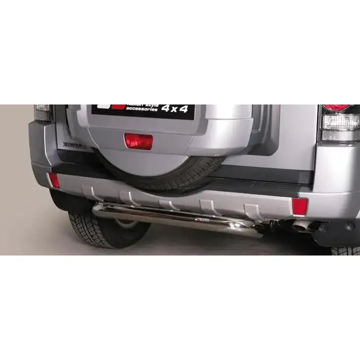 Beskyttelse Rør Bakre Inox Mitsubishi Pajero 2012-2014 3 Doors Version