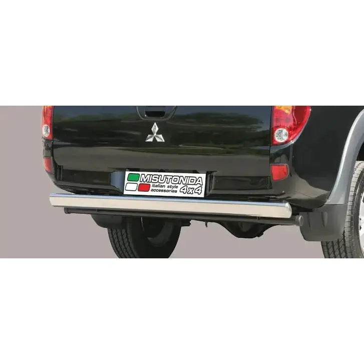 Beskyttelse Rør Bakre Oval Inox Mitsubishi L200 2006-2009 Club Cab
