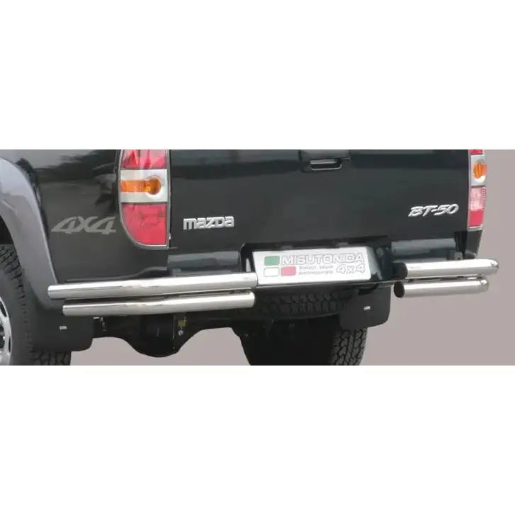 Beskyttelse Rør Bakre Vinkel Inox Mazda Bt50 2007-2009 Double Cab Version