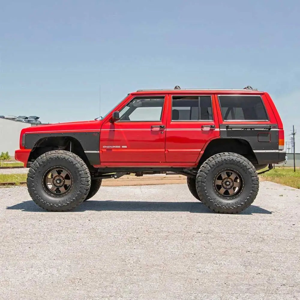 Beskyttelsesplater for Bakre Karosseri - Jeep Cherokee Xj 84-96