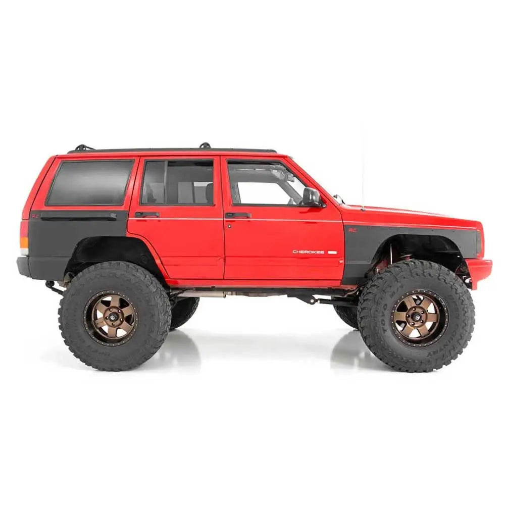 Beskyttelsesplater for Bakre Karosseri - Jeep Cherokee Xj 84-96