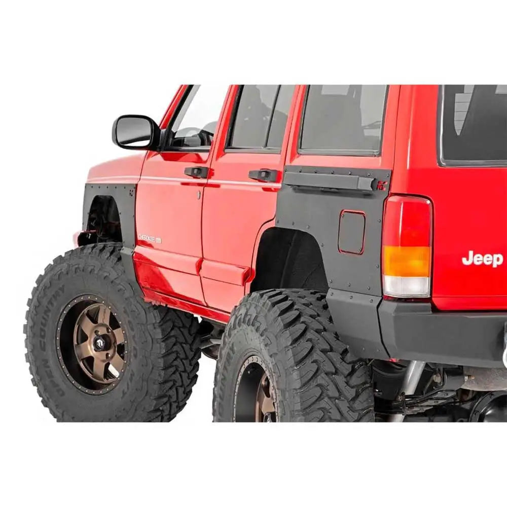 Beskyttelsesplater for Bakre Karosseri - Jeep Cherokee Xj 84-96