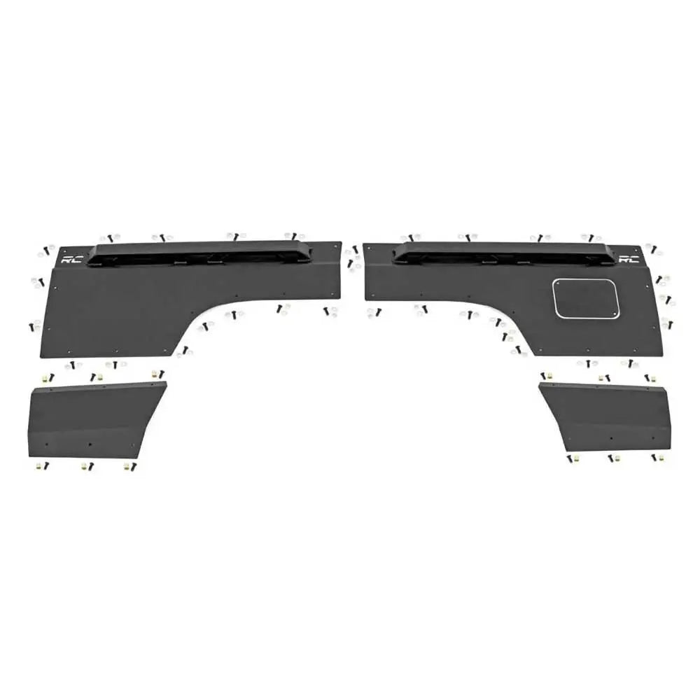 Beskyttelsesplater for Bakre Karosseri - Jeep Cherokee Xj 84-96