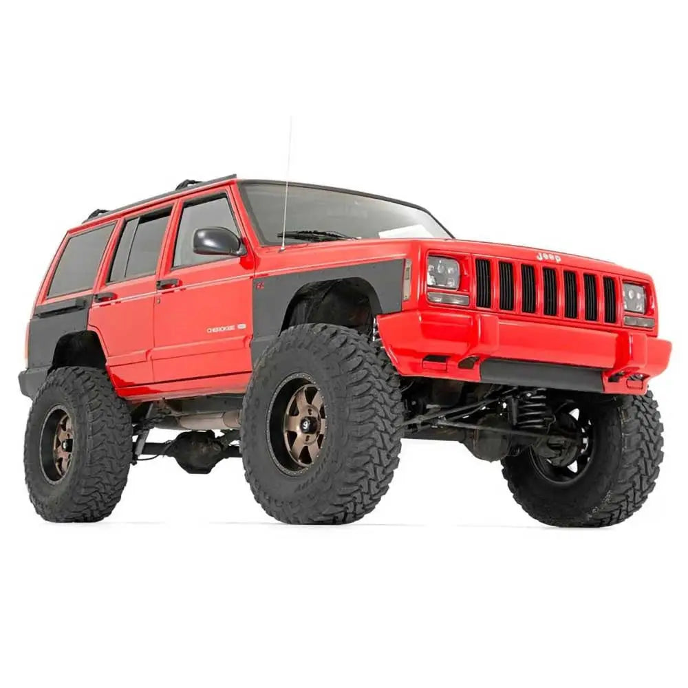 Beskyttelsesplater Foran til Karosseri Rough Country 84-96 - Jeep Cherokee Xj 84-96