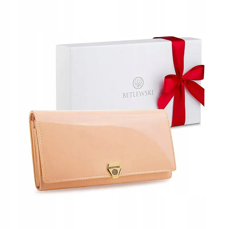 Betlewski Lær Lommebok for Kvinner Gavesett.