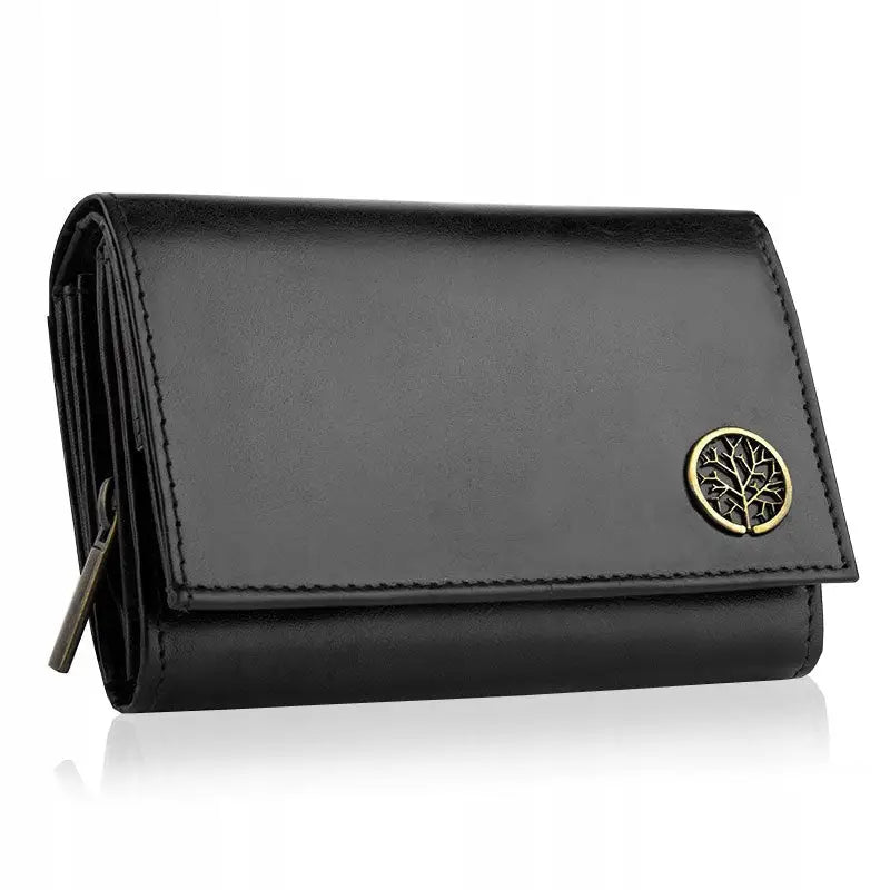 Betlewski Liten Dame Lommebok i Ekte Lær med Rfid-beskyttelse