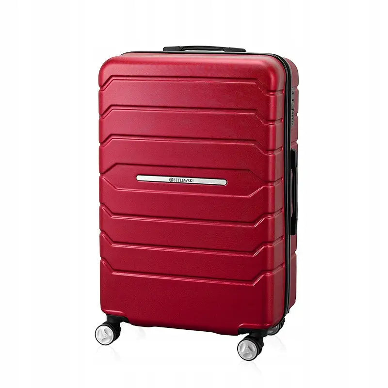 Betlewski Turistkoffert Stor Romslig Bagasje med Kodelås