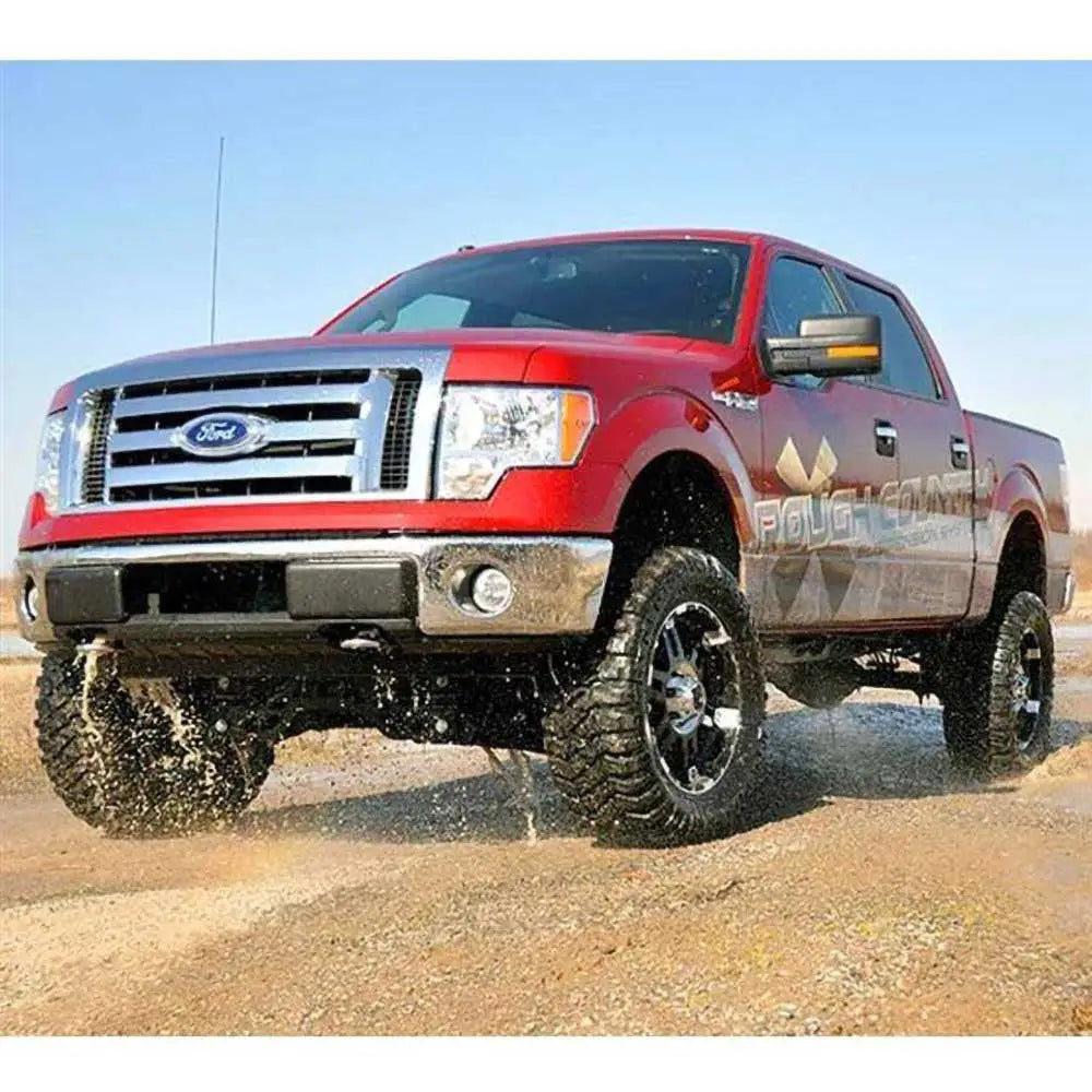 Bil Gulvmatte til Ram 1500 Dt 19- med Foran Baksetet og Oppbevaringsrom Under Setene By Rough Country
