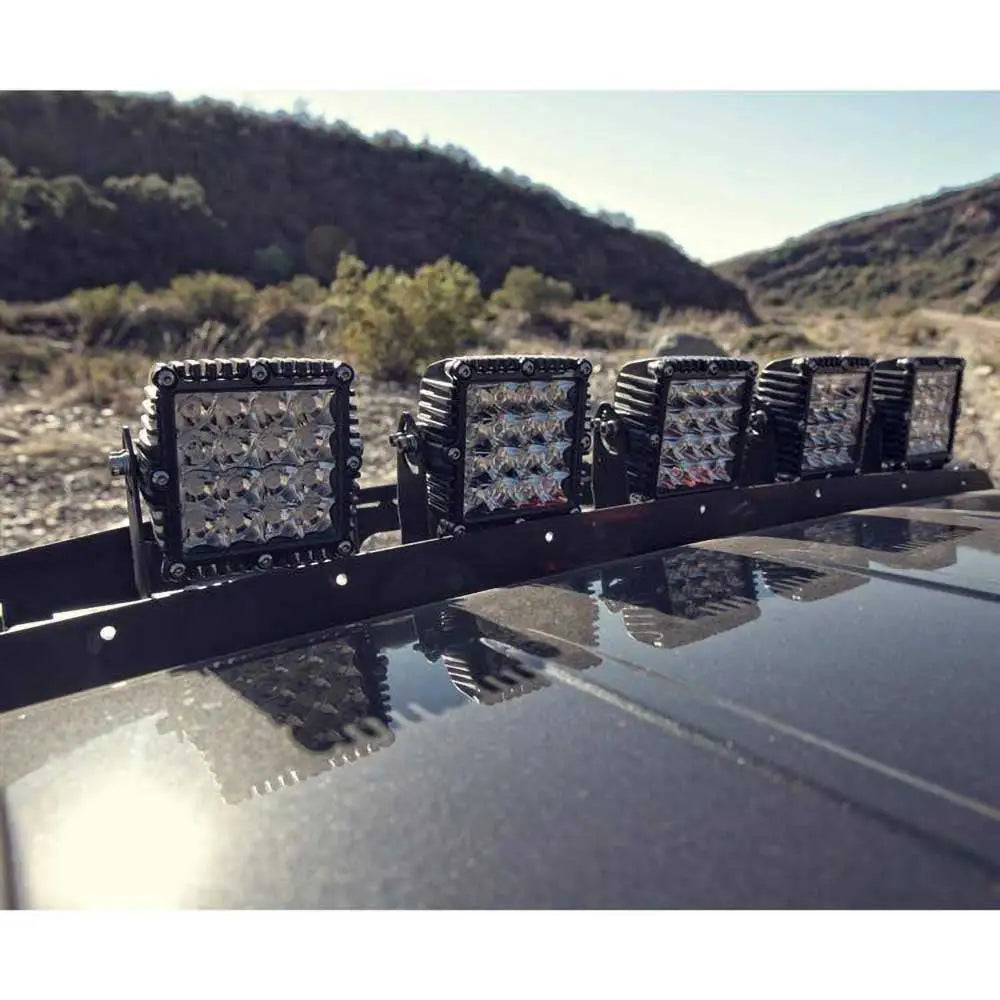 Bilbeskyttelsesbøyle med Elektrisk Lampe Skjulemodul Go Rhino - Nissan Navara 15-22