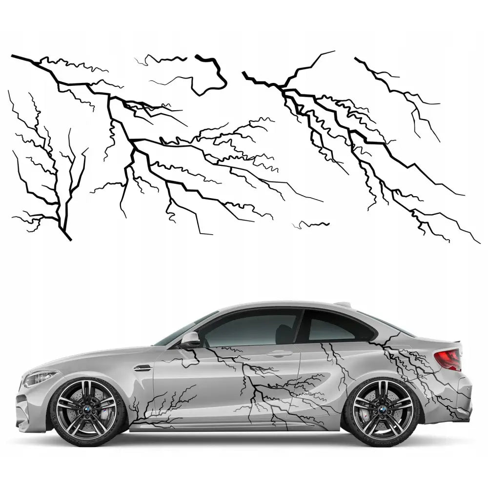 Bildekaler Lynmotiv 91x222 Cm Mg