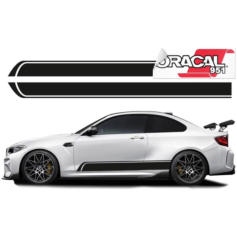 Bildekor Stripe 200x14cm Vinylfolie 951