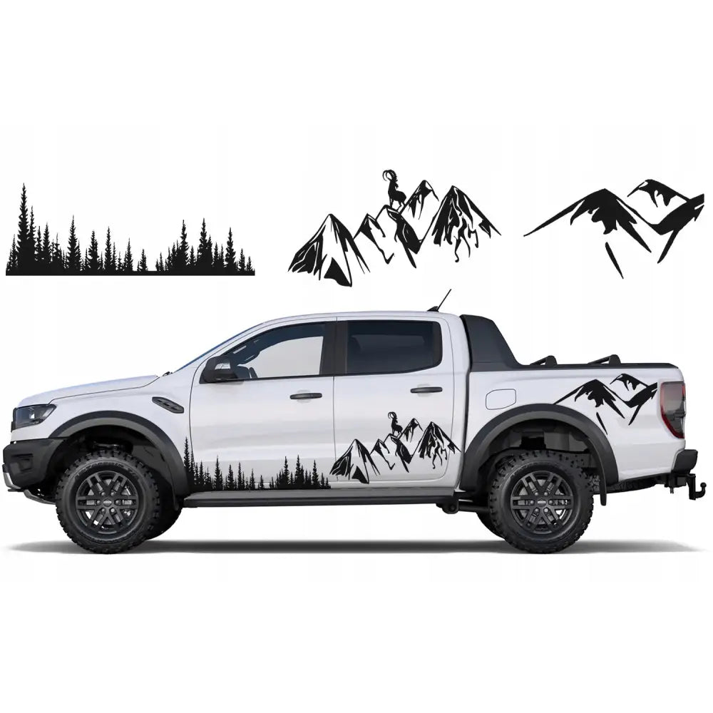 Bildekorasjon Motiv til Bil i 3 Deler Stor 180 Cm