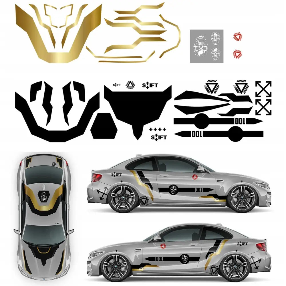 Bildekorasjon til Bil med Motiv 221x405cm Mg