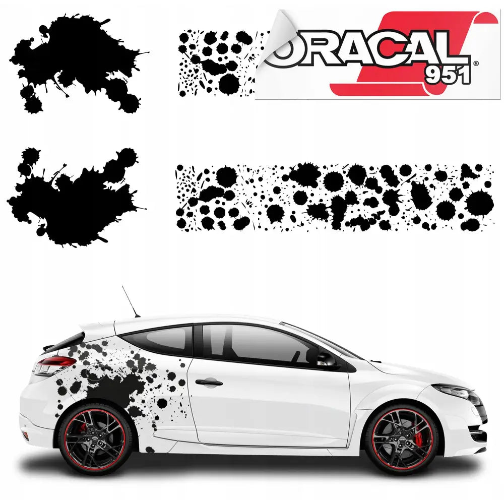 Bilfolie i Moro Camo Sprekkdesign 44x500cm