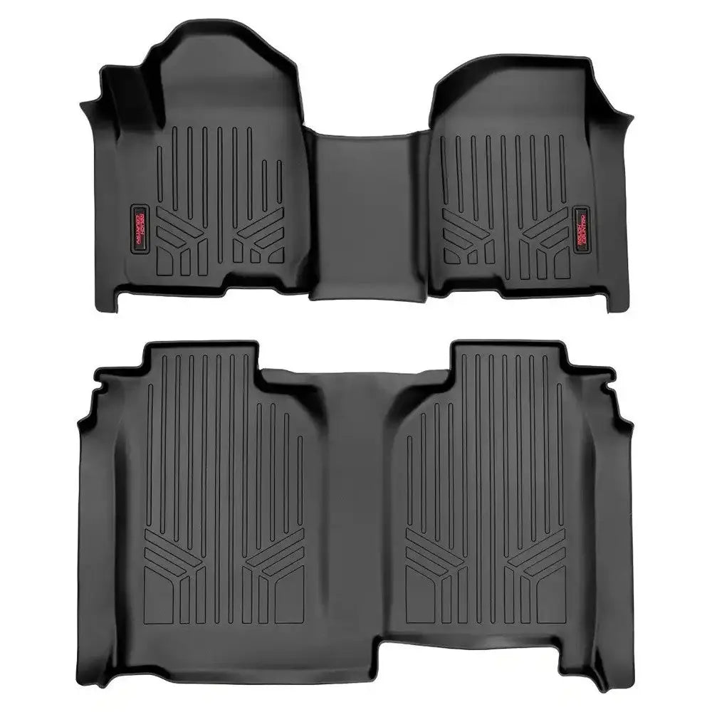 Bilgulvmatte Sett Foran og bak - Chevrolet Silverado 1500 19-