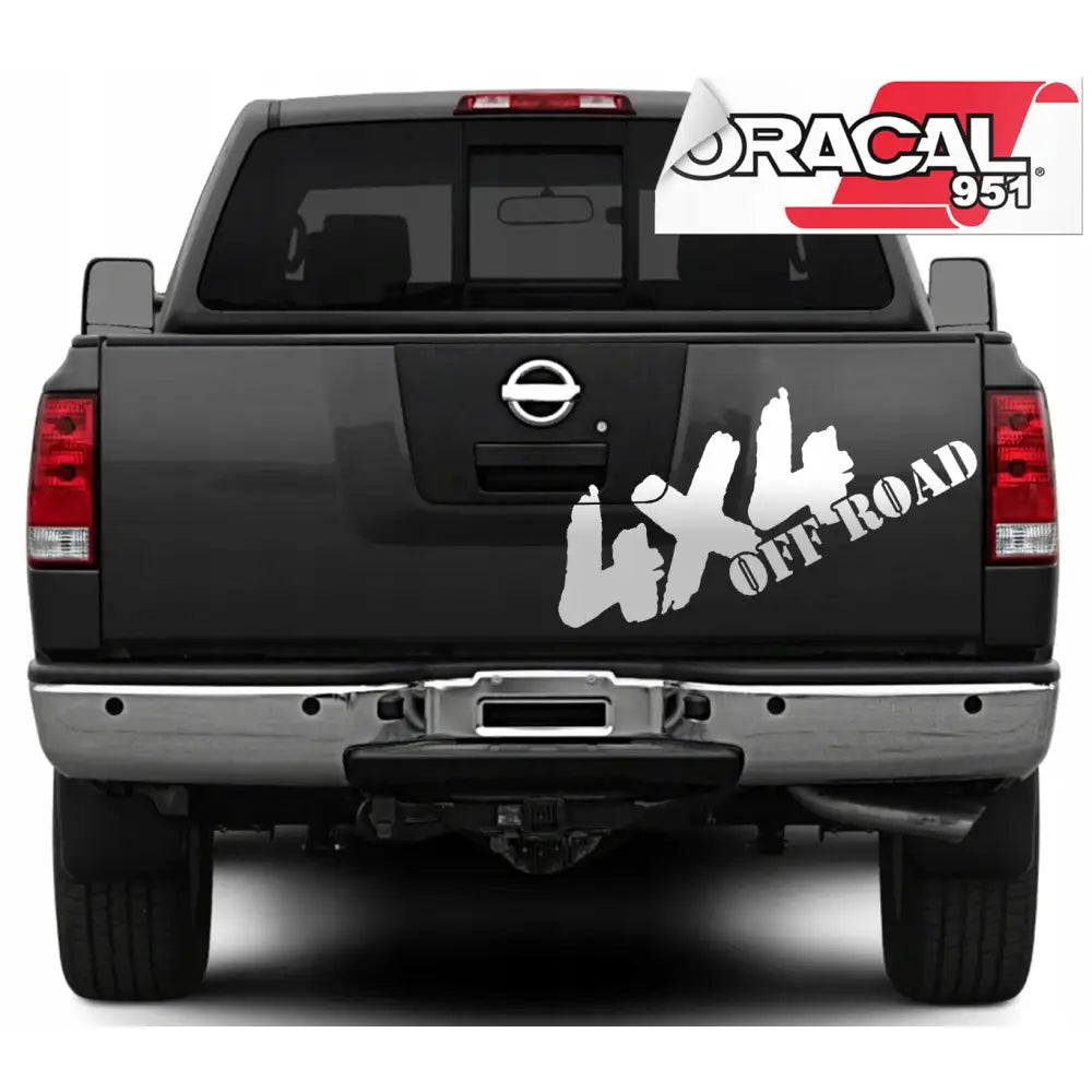 Bilmerke for Jeep 4x4 Off Road 30x80 Cm Stor