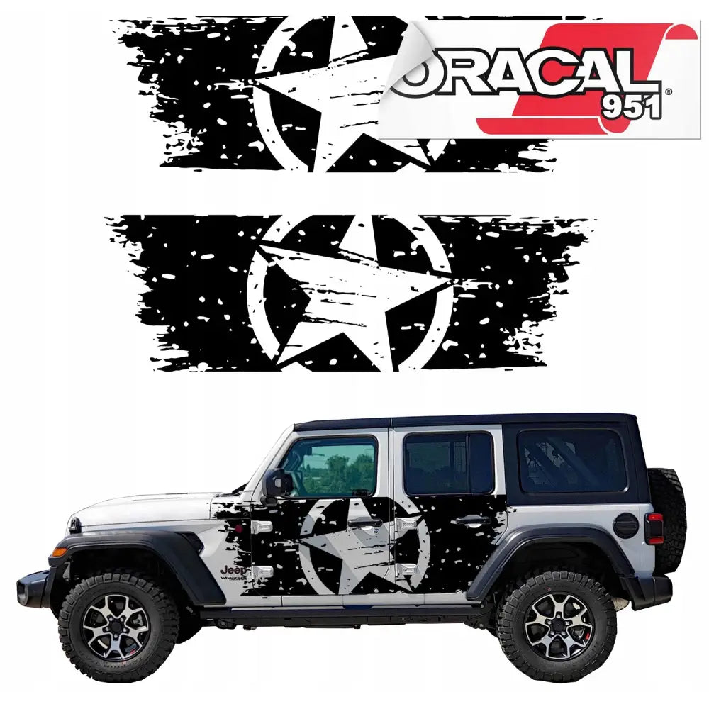 Bilmerke Stjernetorn Jeep 2mx64cm