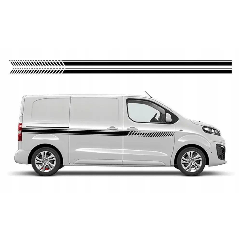 Bilside Dekorpåføring Stripe 350x9cm 2stk