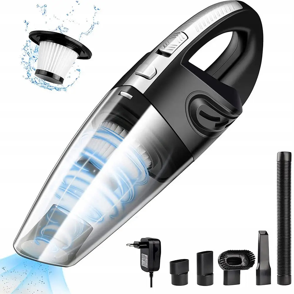 Bilstøvsuger Kraftig 120w Bærbar Håndholdt Nødvendig for Rengjøring