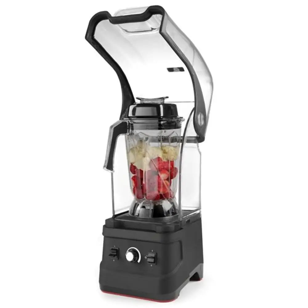 Blender Bølgeglass med Dempende Kabinett 2,5l 230v Hendi 230688