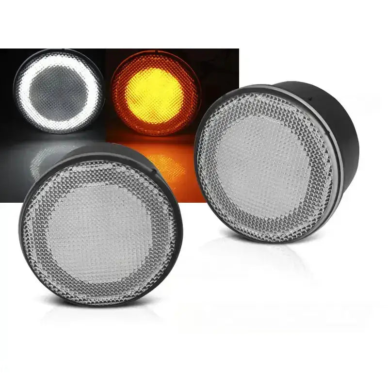 Blinklys Jeep Wrangler Jk 07-18 Led White