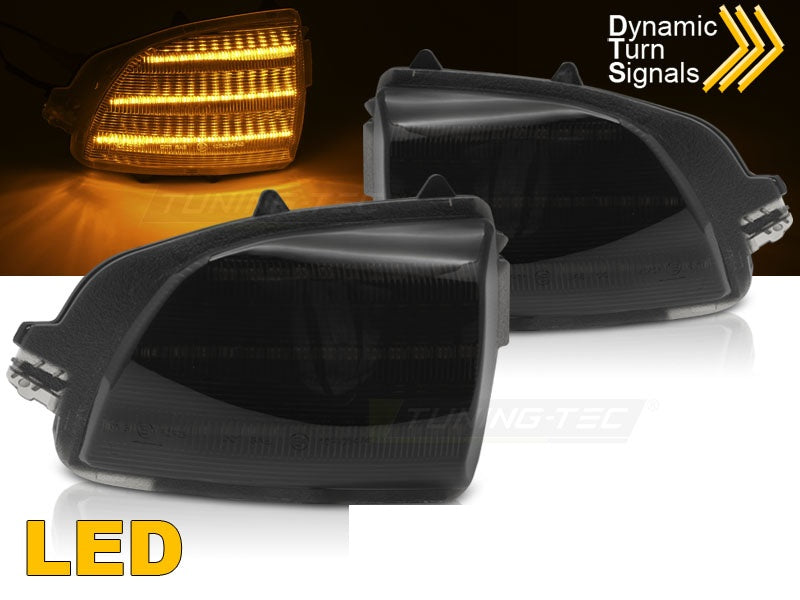 Smoke LED-retningsviser i sidespeil for Volvo XC70 XC90 2006–2014 nærbilde