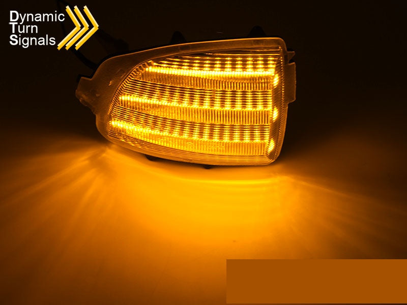 Par med tonede LED-speilblinklys til Volvo XC70 og XC90 KBVO09