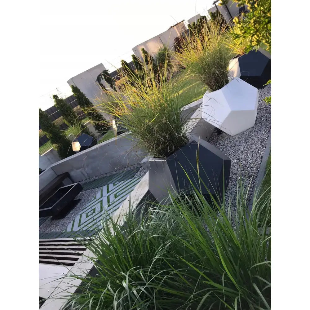 Blomsterpotte Alma Hvit (full Kapasitet)