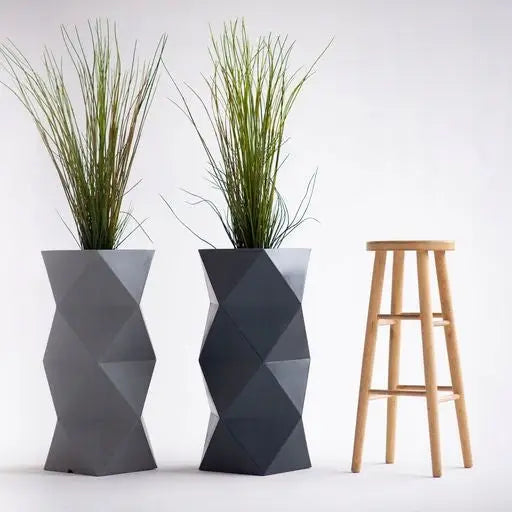 Blomsterpotte Asti Grå (full Kapasitet)