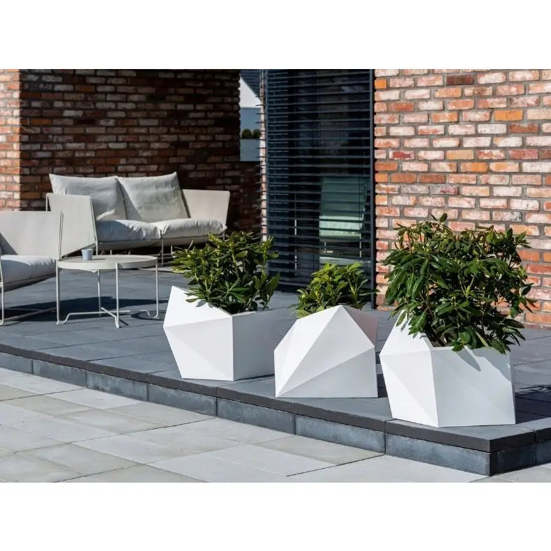 Blomsterpotte Astro Antrasitt (full Kapasitet)