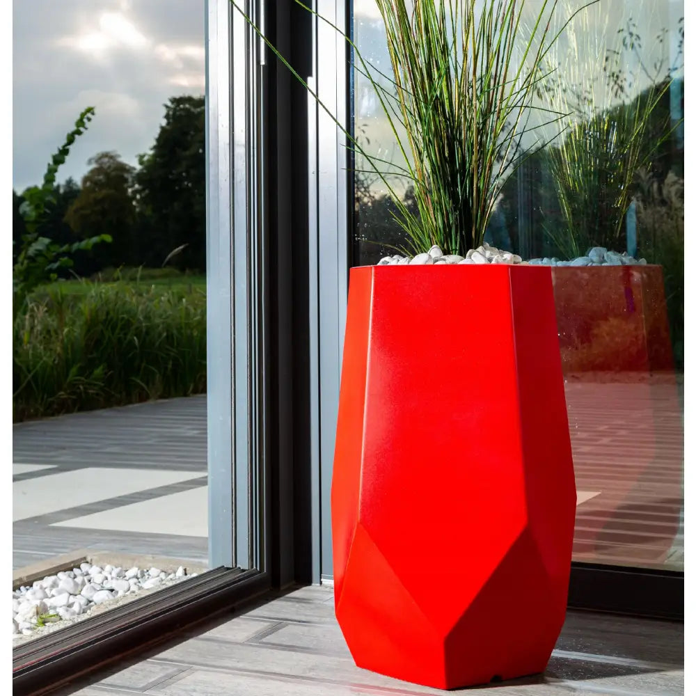 Blomsterpotte Bari Grå (full Kapasitet)