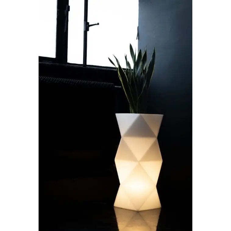 Blomsterpotte Belyst Asti Light Rgb-pære (hvit Innendørskabel)