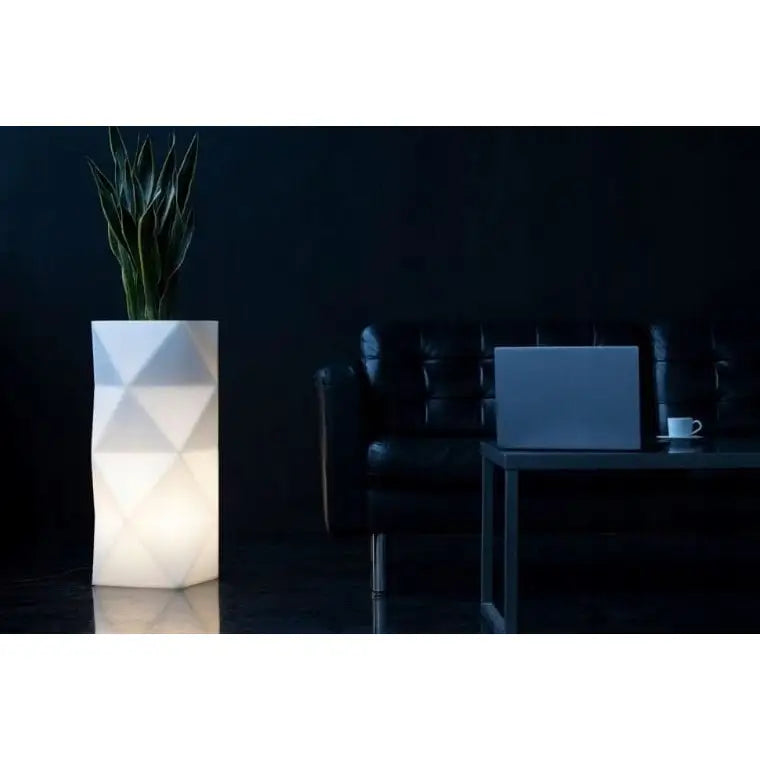 Blomsterpotte Belyst Asti Light Varmt Lys (svart Kabel)