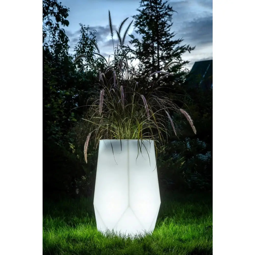 Blomsterpotte Belyst Bari Light Rgb-pære (svart Kabel)