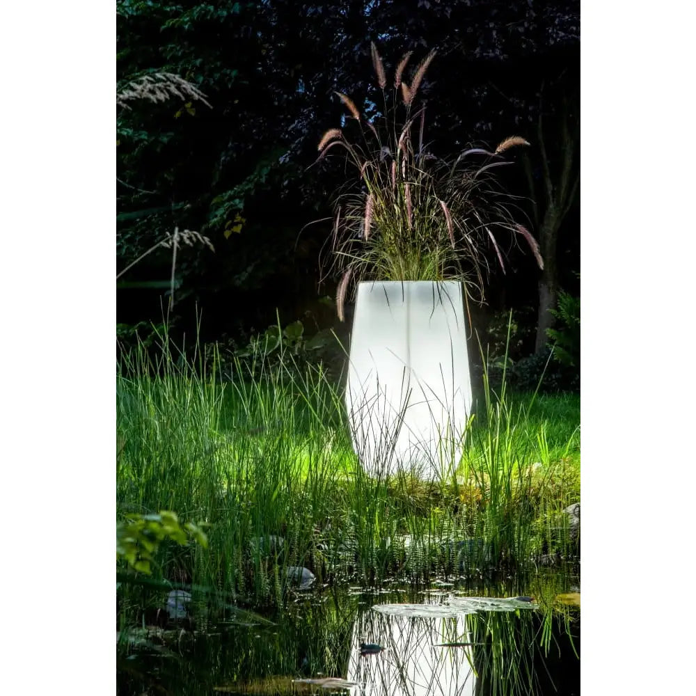 Blomsterpotte Belyst Bari Light Rgb-pære (svart Kabel)