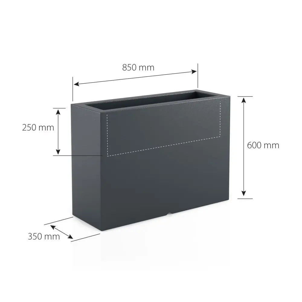 Blomsterpotte Belyst Lungo Grande Light Kaldt Lys (hvit Innendørskabel)