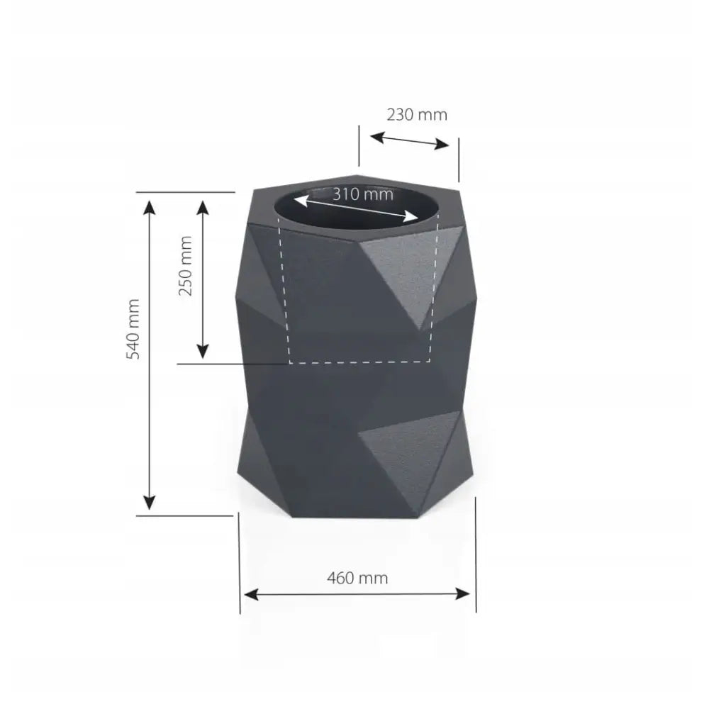 Blomsterpotte Belyst Modena Light Rgb-pære (svart Kabel)